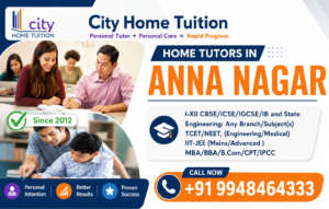 home tutors in Anna Nagar