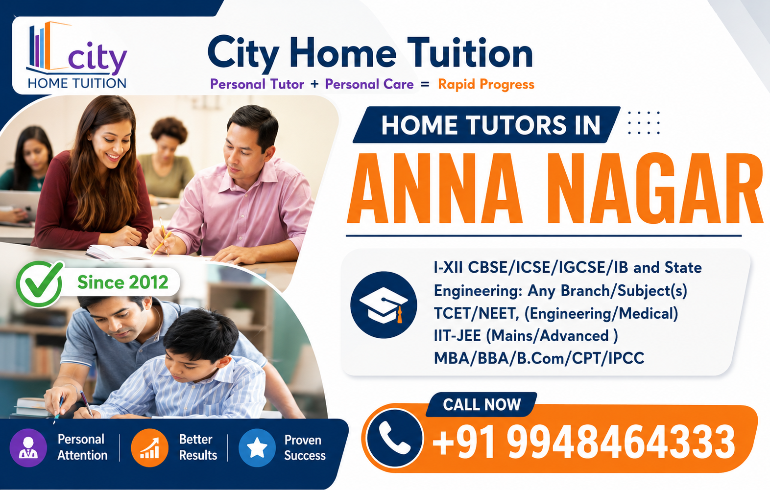 Home Tutors in Anna Nagar home tutors in Anna Nagar