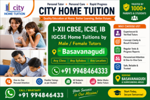 Home Tutors in Basavanagudi