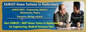 EAMCET Home Tuitions in Hyderabad