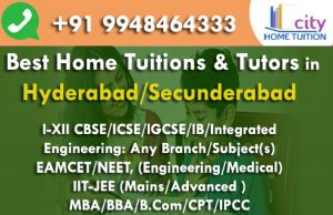 Home Tuitions in Hyderabad