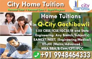 home tutors in Q City Gachibowli