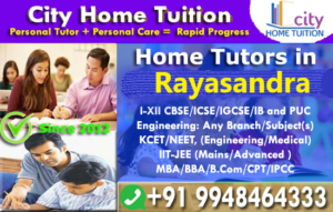 Home Tutors in Rayasandra