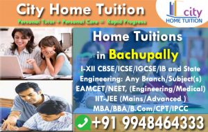 Home Tuitions in Bachupally