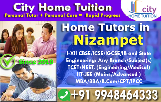 Home Tuitions in Nizampet