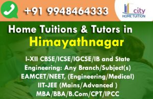 Professional Tutors in Himayath Nagar