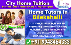 Home Tutors in Bilekahalli