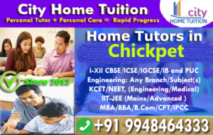 Home Tuitions in Chickpet