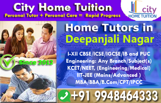 Home Tutors in Deepanjali Nagar Home Tutors in Deepanjali Nagar