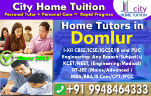 Home Tutors in Domlur 
