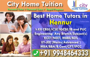 Home Tutors in Hennur
