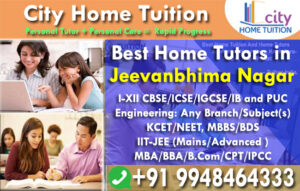 Home Tutors in Jeevanbhima Nagar