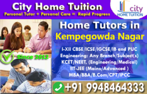 Home Tutors in Kempegowda Nagar