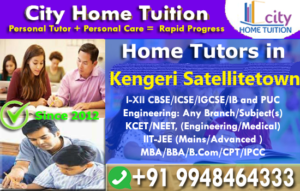 Home Tutors in Kengeri Satellite Town