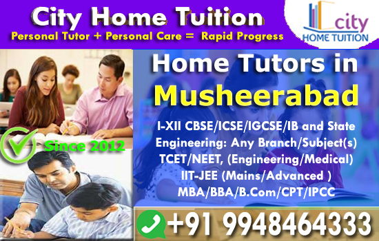 Home Tutors in Musheerabad