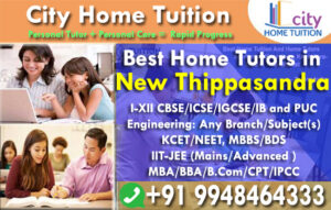 Home Tutors in New Thippasandra
