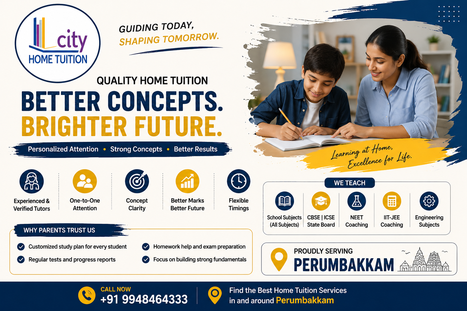 Home Tutors in Perumbakkam