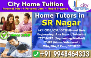 Home Tutors in SR Nagar