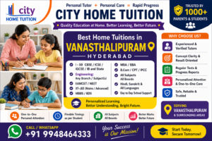 Home Tutors in Vanasthalipuram