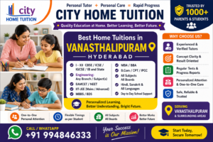 Home Tutors in Vanasthalipuram